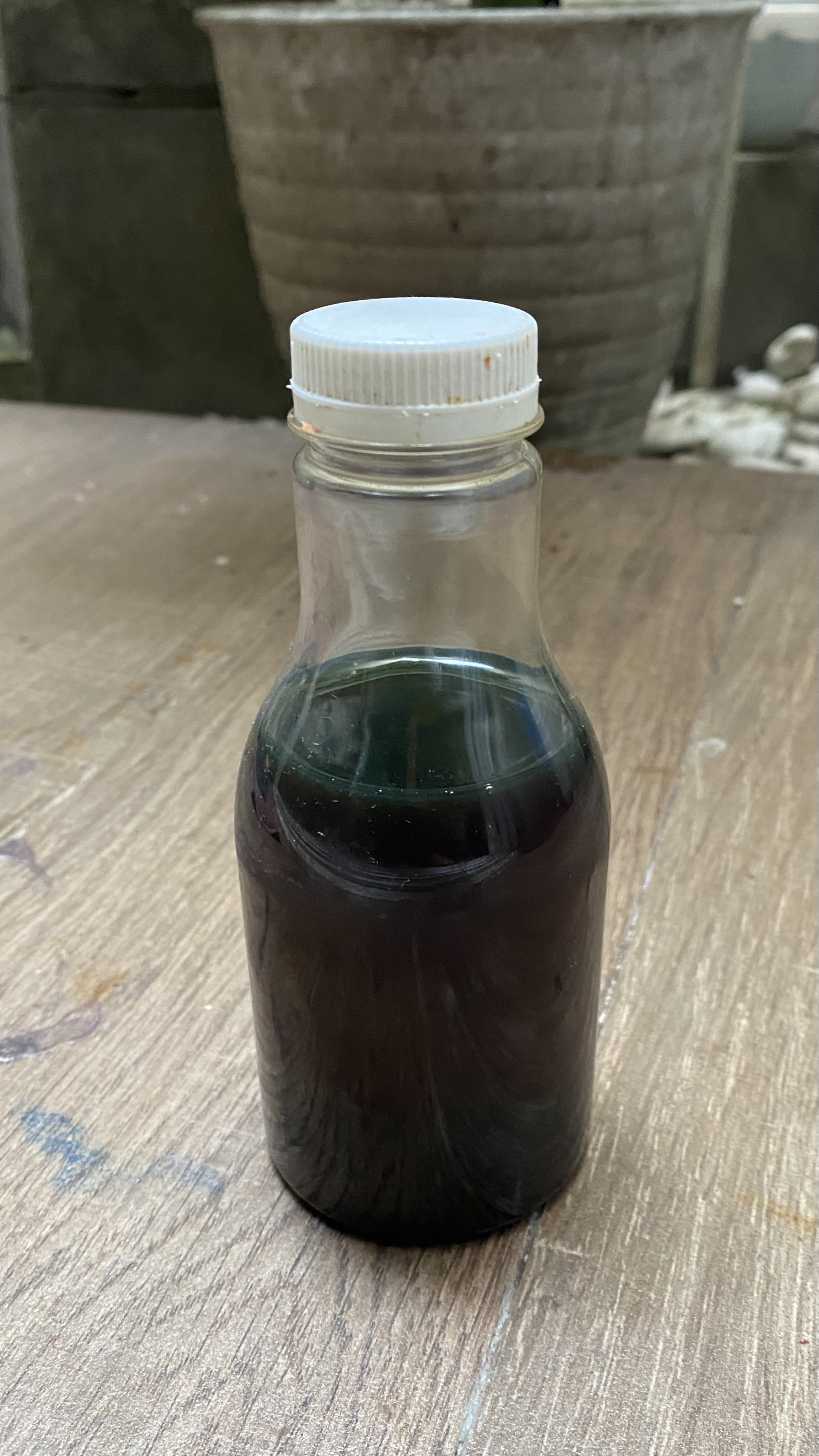 Marine fuel oil sample